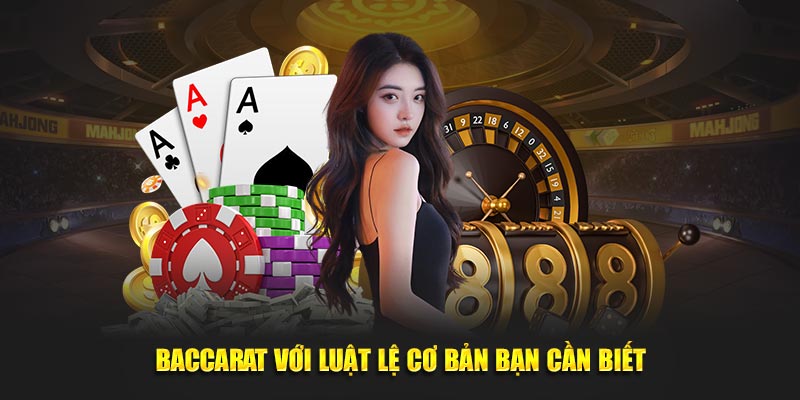 Baccarat với luật lệ cơ bản bạn cần biết