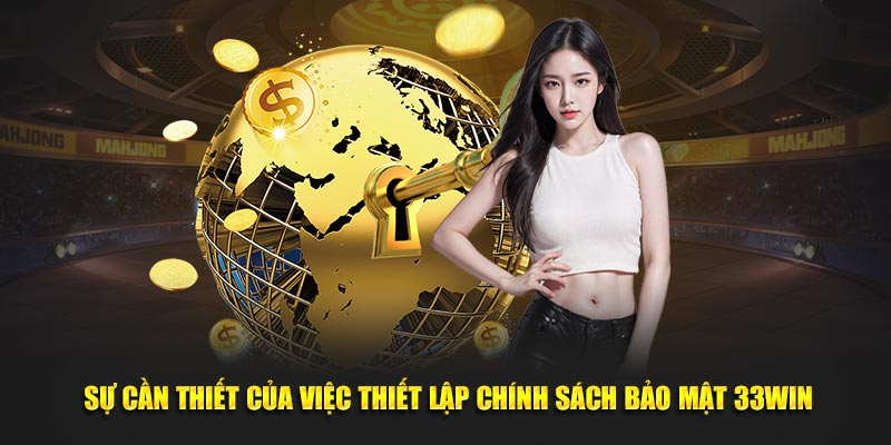 Sự cần thiết của việc thiết lập Chính sách bảo mật 33WIN